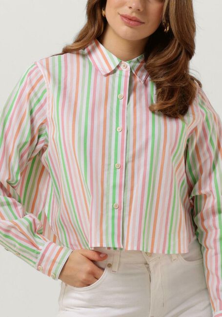 Multi SCOTCH & SODA Blouses MULTI STRIPED BOXY FIT SHIRT - large