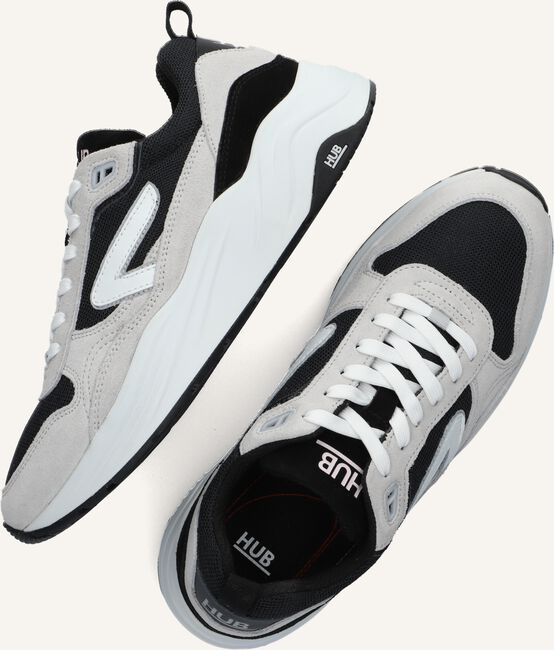 Grijze HUB Lage sneakers GLIDE-Z MEN Grijze HUB Lage sneakers GLIDE-Z MEN - large