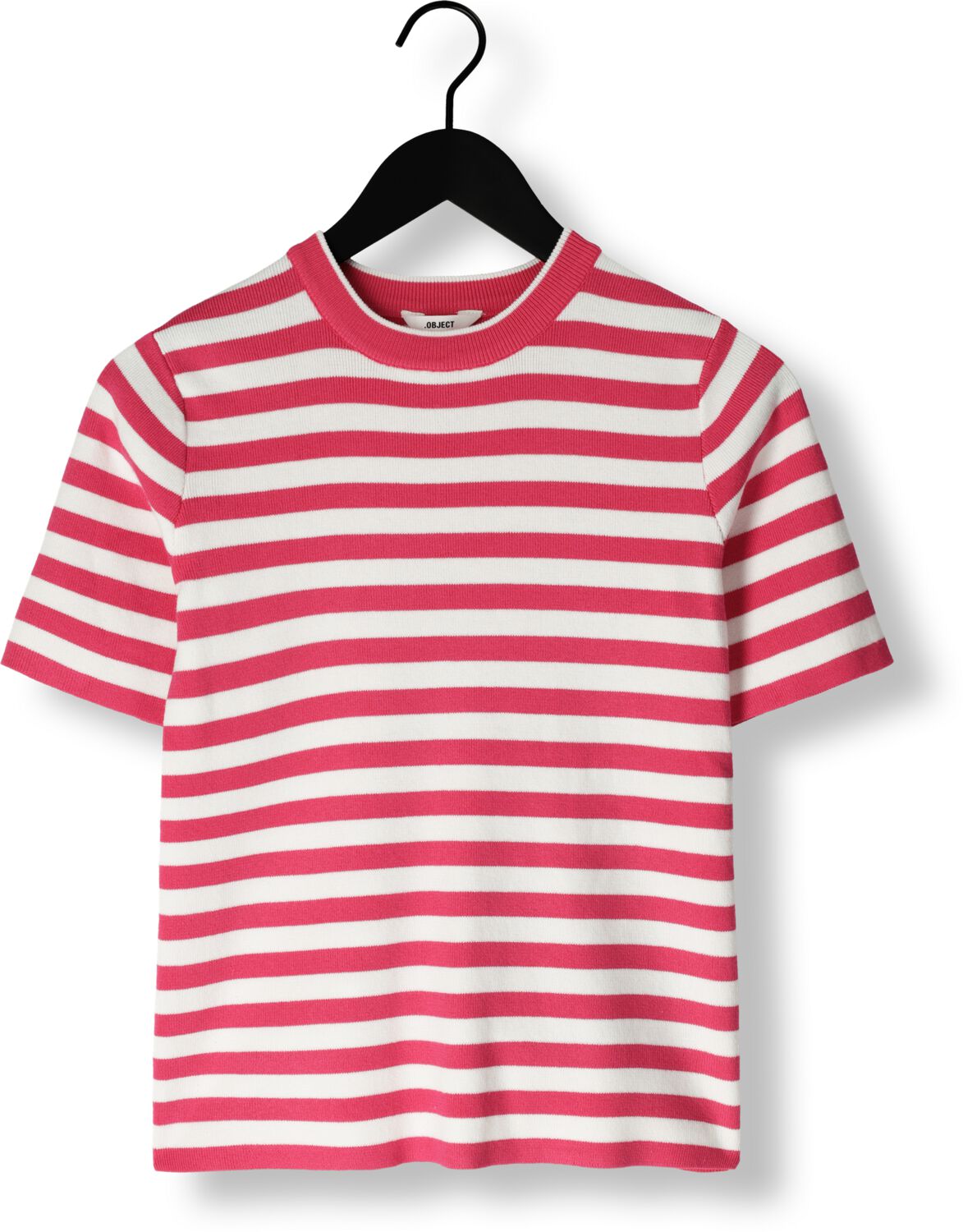 OBJECT Dames Tops & T-shirts Objester S s New Knit Pullover Roze
