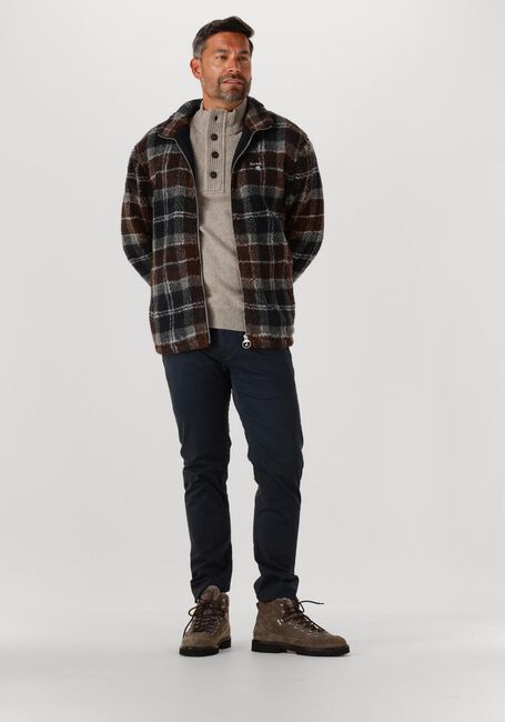 Multi BARBOUR Trui TARTAN FLEECE ZIP THROUGH - large