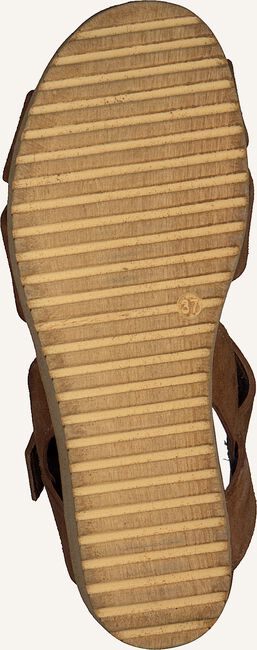 Cognac OMODA Platte sandalen 722017 Cognac OMODA Platte sandalen 722017 - large