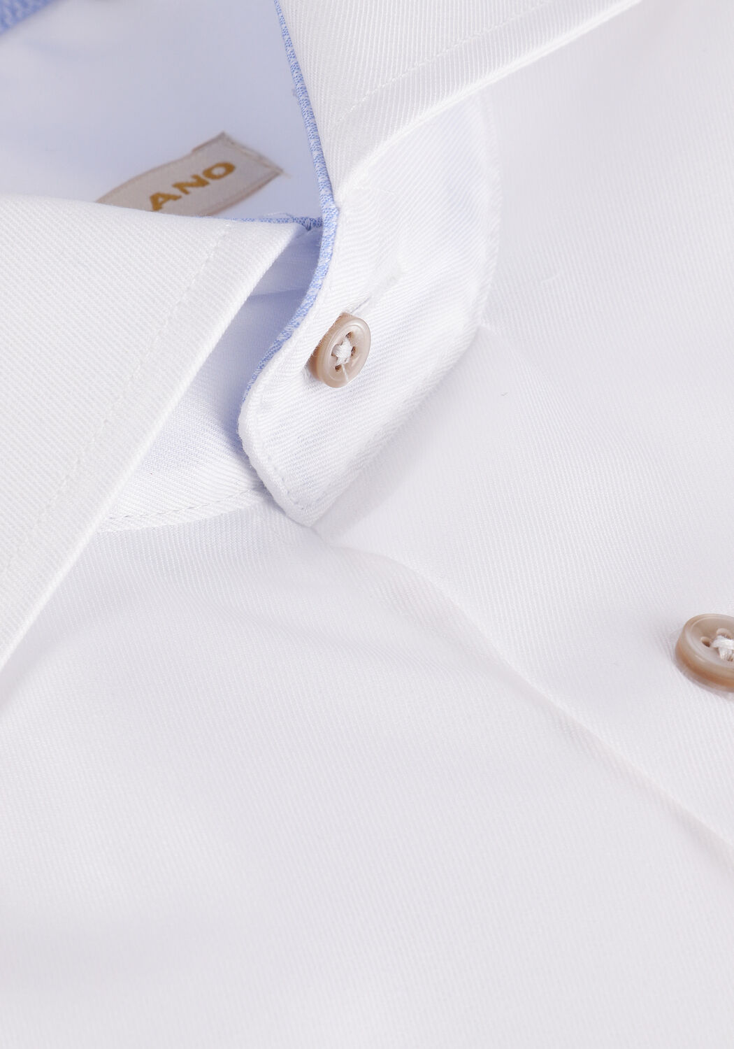 Witte PORTO MILANO Klassiek overhemd PORTO - large