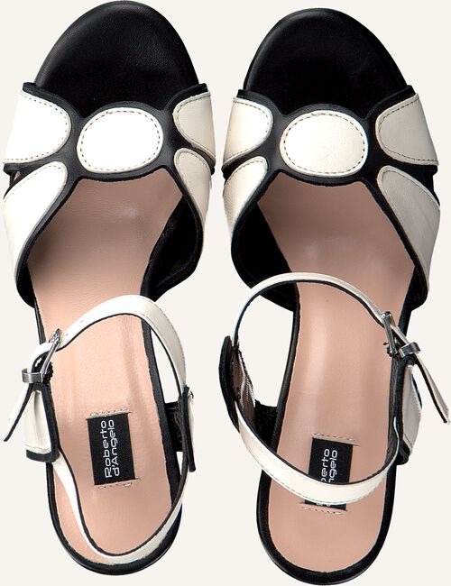 Witte ROBERTO D'ANGELO Platte sandalen CUBA Witte ROBERTO D'ANGELO Platte sandalen CUBA - large