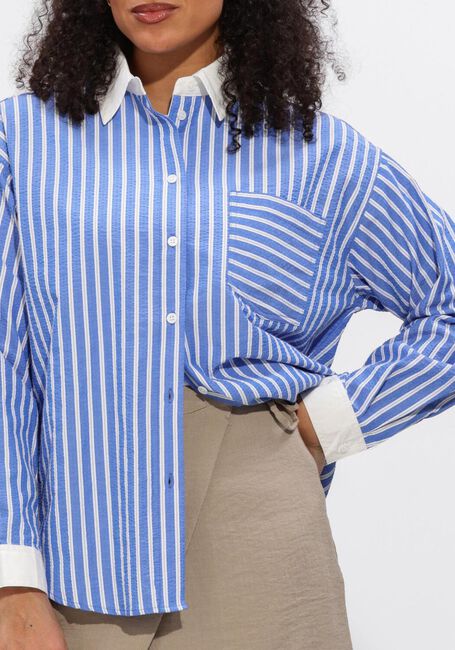 Blauwe MOVES Blouses RHONIE SHIRT 4626 - large