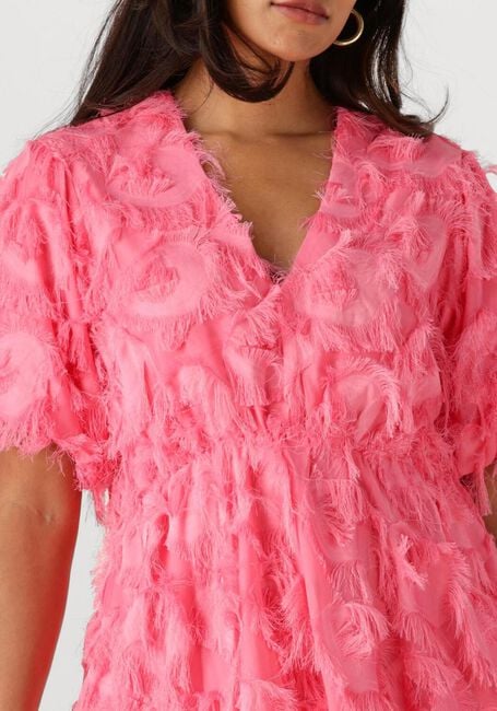 Roze Y.A.S. Mini jurk YASPAZYLLA 2/4 DRESS - large
