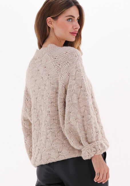 Beige SECOND FEMALE Trui MIRA KNIT - large