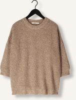 Zand SUMMUM Trui SWEATER MELANGE MOHAIR BLEND KNIT Zand SUMMUM Trui SWEATER MELANGE MOHAIR BLEND KNIT - medium