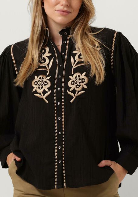 Zwarte ANTIK BATIK Blouses ANOUKI BLOUSE - large
