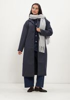 Donkerblauwe MSCH COPENHAGEN Mantel MSCHKEOLA SECILIA WOOL COAT