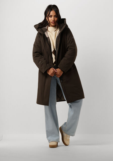 Donkergroene KRAKATAU Parka's 123200064 - large