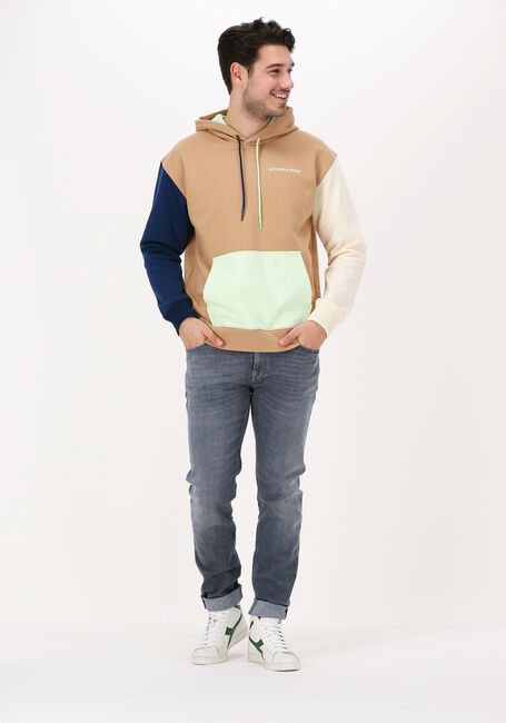 Multi SCOTCH & SODA Sweater HOODED SWEATSHIRT IN ORGANIC C Multi SCOTCH & SODA Sweater HOODED SWEATSHIRT IN ORGANIC C - large