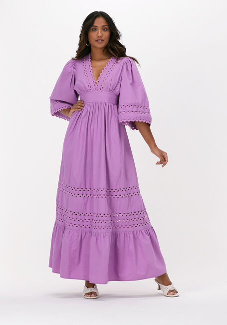 Lila ANTIK BATIK Maxi jurk MOLLY LONGDRESS - large