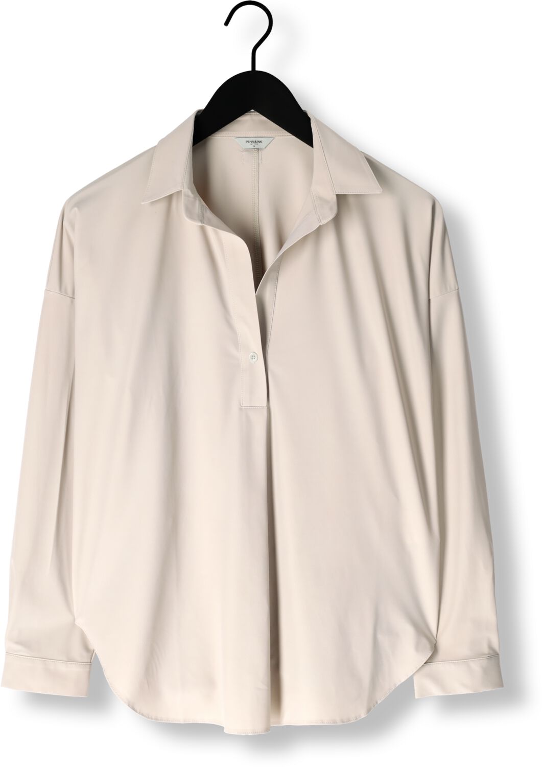 PENN & INK Dames Blouses Blouse Zand