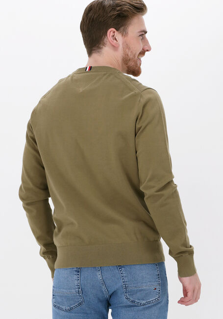 Groene TOMMY HILFIGER Trui 1985 CREW NECK SWEATER - large