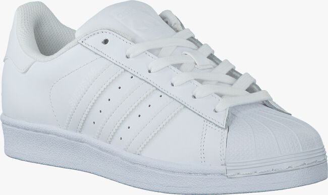 Witte ADIDAS Lage sneakers SUPERSTAR DAMES - large