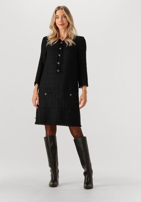 Zwarte ANA ALCAZAR Mini jurk DRESS DECO - large