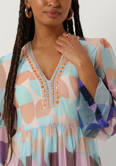 Multi ANA ALCAZAR Mini jurk DRESS DECO - large