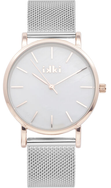 Zilveren IKKI Horloge VIDA - large