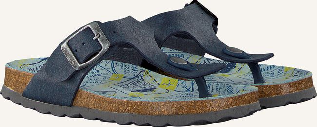 Blauwe BRAQEEZ Teenslippers 418070 Blauwe BRAQEEZ Teenslippers 418070 - large