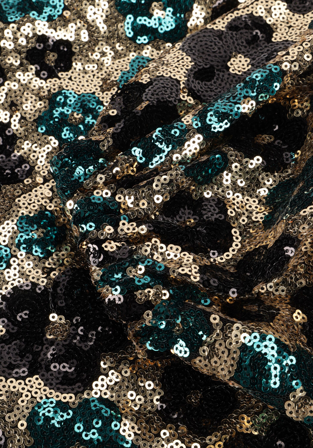 Gouden NOTRE-V Mini jurk NV-ELVIRA - large