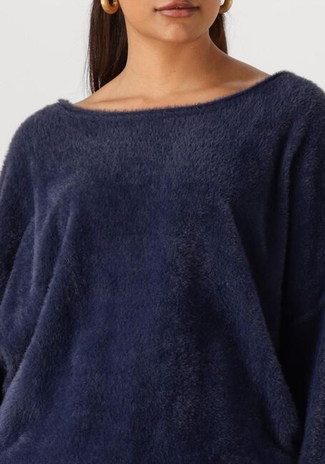 Donkerblauwe NUKUS Trui MATHILDE PULLOVER SOFT - large