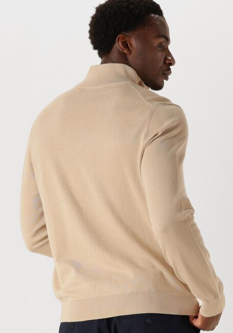 Beige PS PAUL SMITH Trui MENS SWEATER ZIP NECK ZEB BAD - large