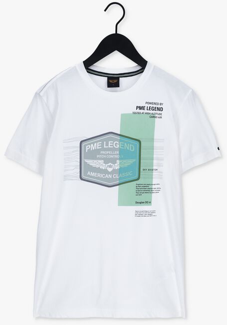 Witte PME LEGEND T-shirt SHORT SLEEVE R-NECK SINGLE JERSEY - large
