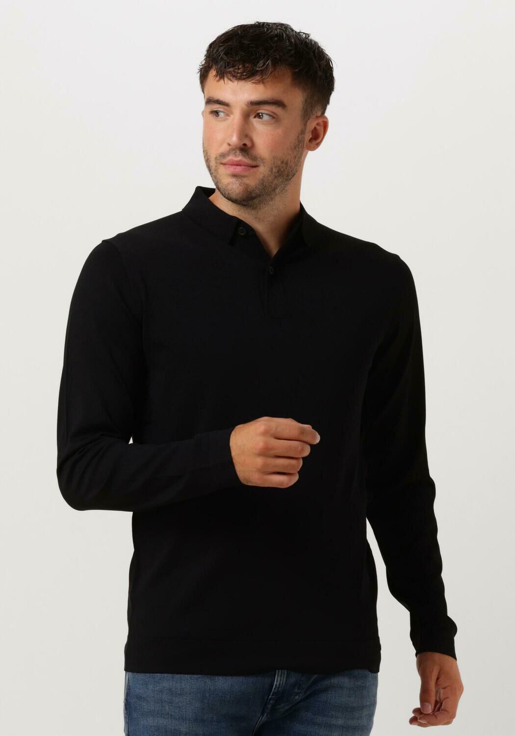 GENTI Heren Polo's & T-shirts K8159-3260 Zwart