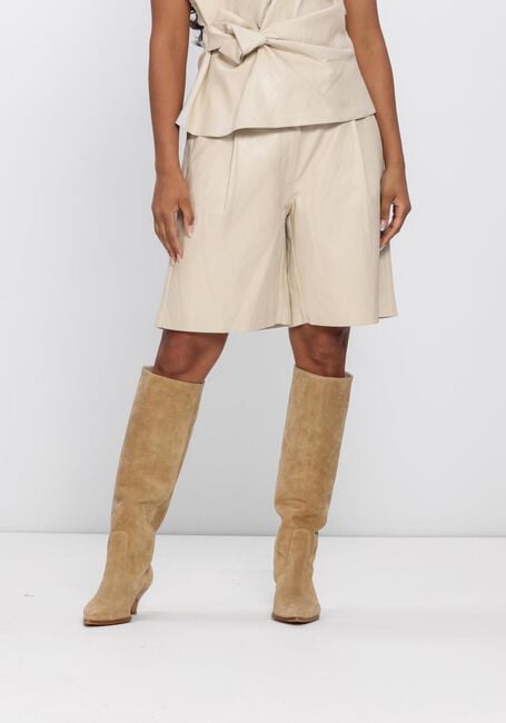 Beige CO'COUTURE Shorts GITTCC PLEAT SHORT - large