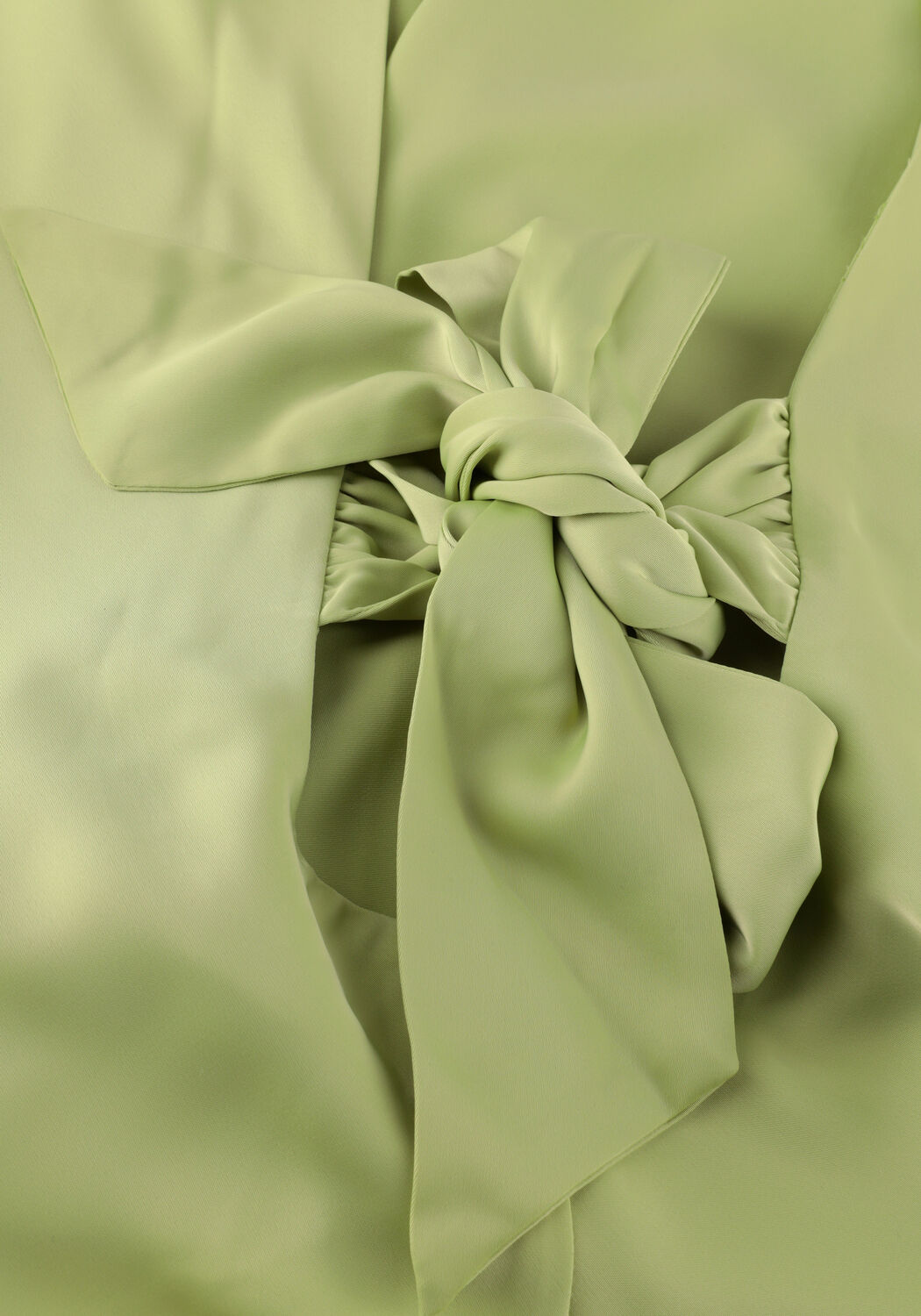 Groene MODSTR&Ouml;M Midi jurk UNITYMD DRESS - large