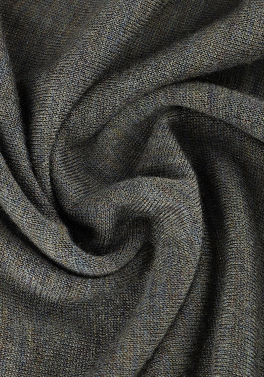 Groene PROFUOMO Trui PULLOVER CREW NECK - large