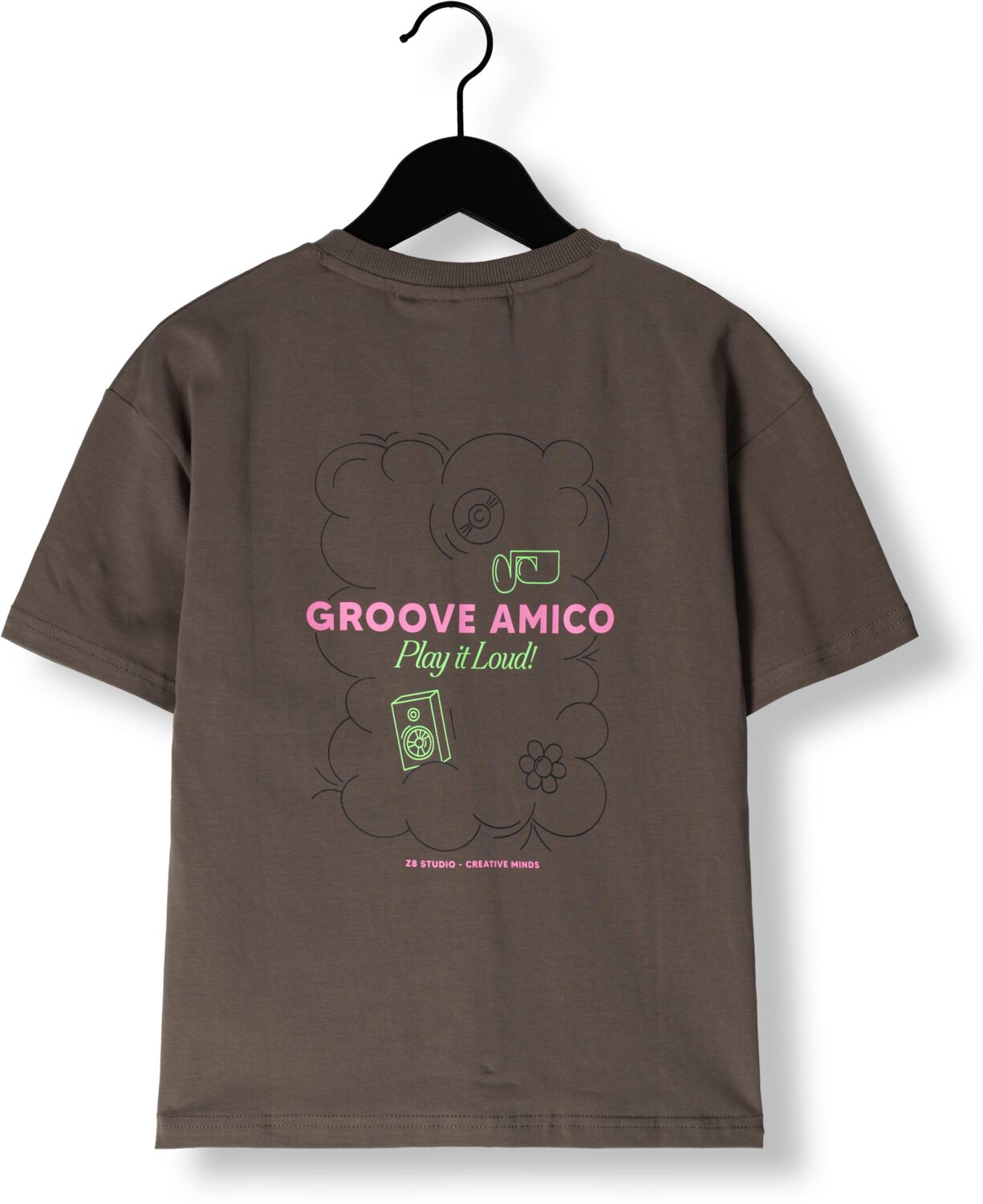Z8 Jongens Polo's & T-shirts Elio Bruin