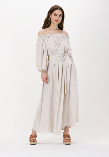 Zand ACCESS Maxi jurk OFF SHOULDER SATIN DRESS - large