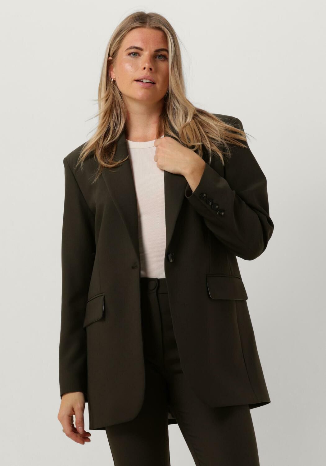 JANICE Dames Blazers Blazer Dames Oversized Hank Groen