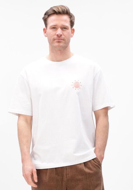 Witte ANERKJENDT T-shirt KVILLADS SUN TEE - large