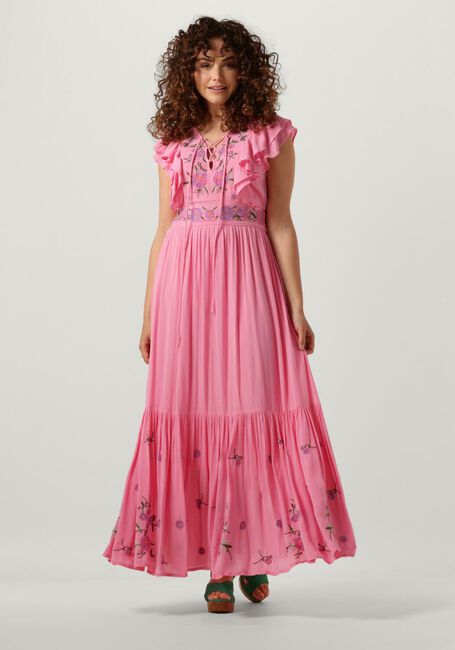 Roze Y.A.S. Maxi jurk YASHELLA SS MAXI DRESS S. - large