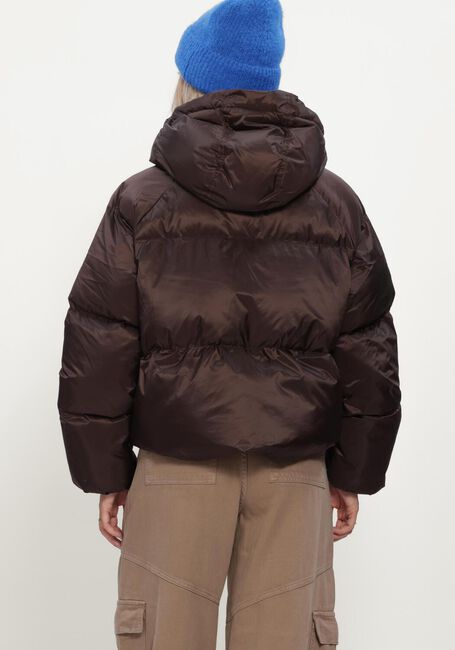 Bruine WITHBLACK Gewatteerde jas WBLEMMA SHORT DOWN PUFFER JKT - large