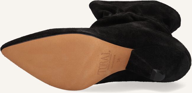 Zwarte TORAL Enkellaarsjes LENA Zwarte TORAL Enkellaarsjes LENA - large