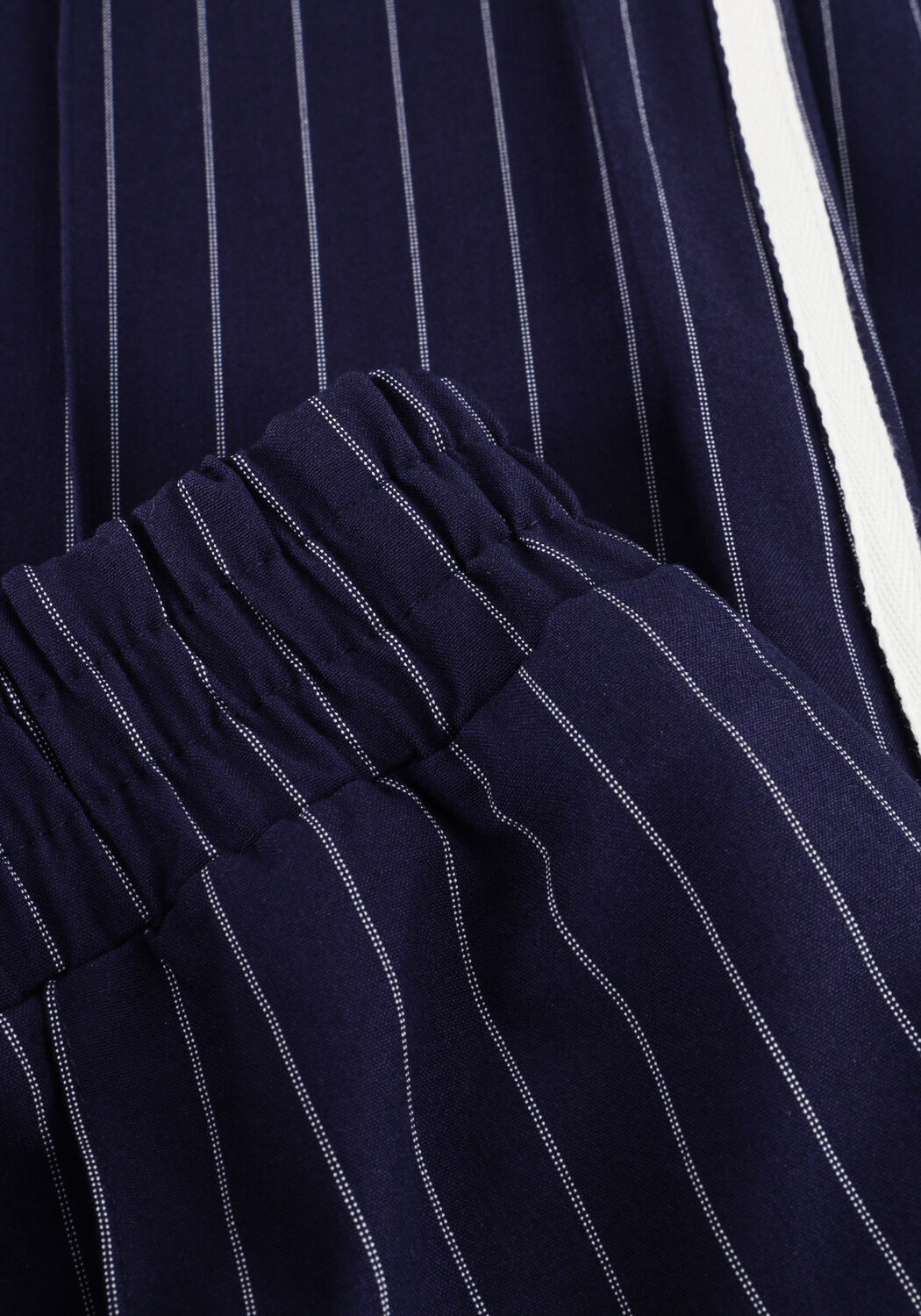 Blauwe REFINED DEPARTMENT Wijde broek ELENA - large