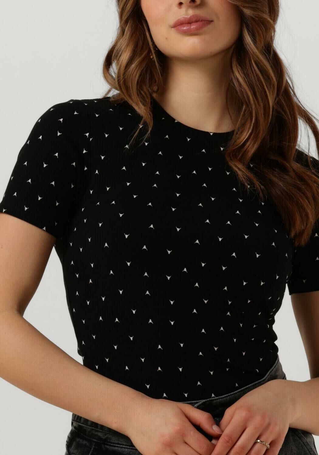 Alix the label sales t shirt zwart