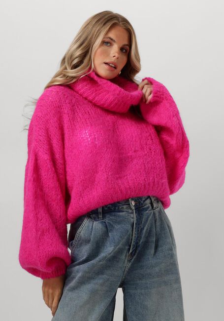 Roze AMERICAN DREAMS Coltrui PEPPER ROLL NECK CROPPED - large