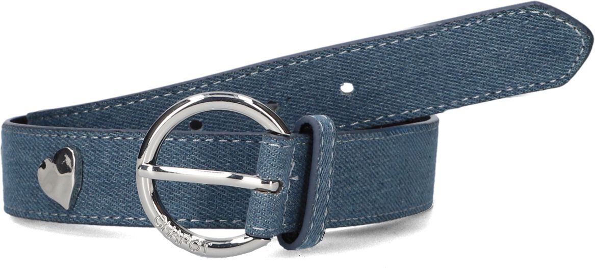 FABIENNE CHAPOT Dames Riemen Hammered Heart Belt Blauw