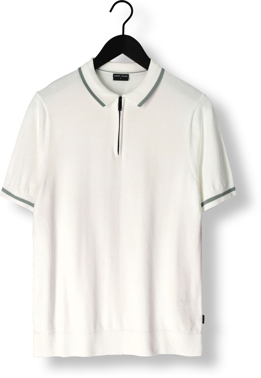 SAINT STEVE Heren Polo's & T-shirts Siem Wit