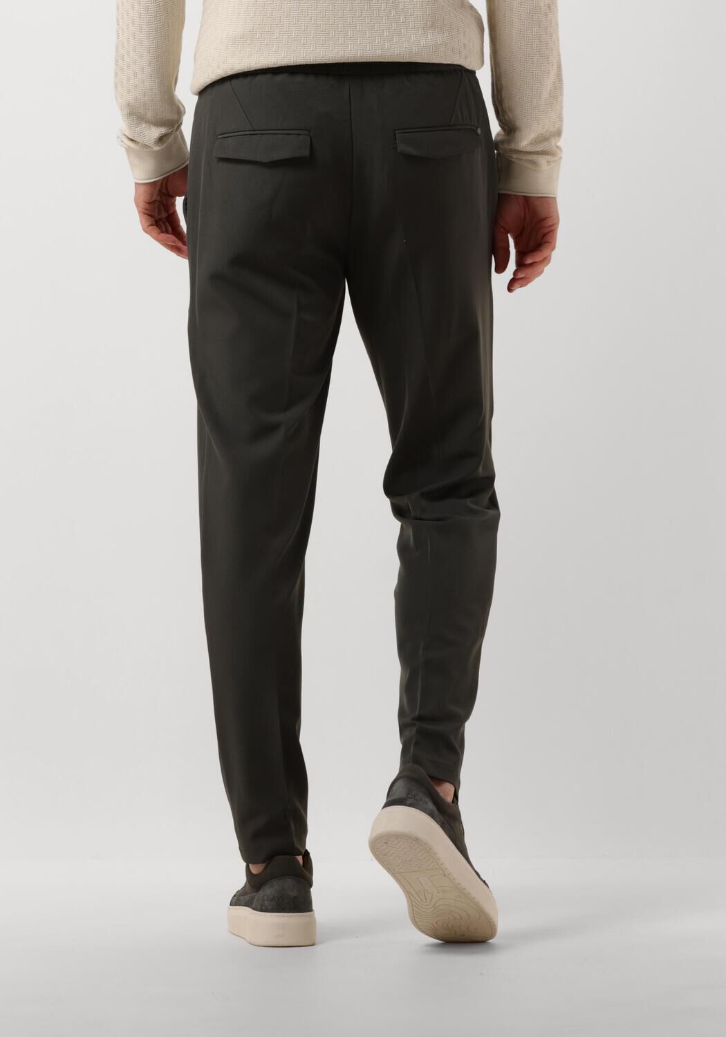 CAST IRON Heren Broeken Chino Tech Stretch Groen