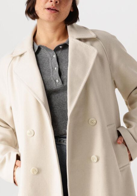 Beige Y.A.S. Mantel YASMARGOT LS LONG COAT S. - large