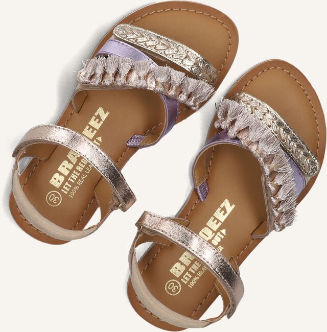 Goudkleurig BRAQEEZ Platte sandalen SOPHIE SUN Goudkleurig BRAQEEZ Platte sandalen SOPHIE SUN - large