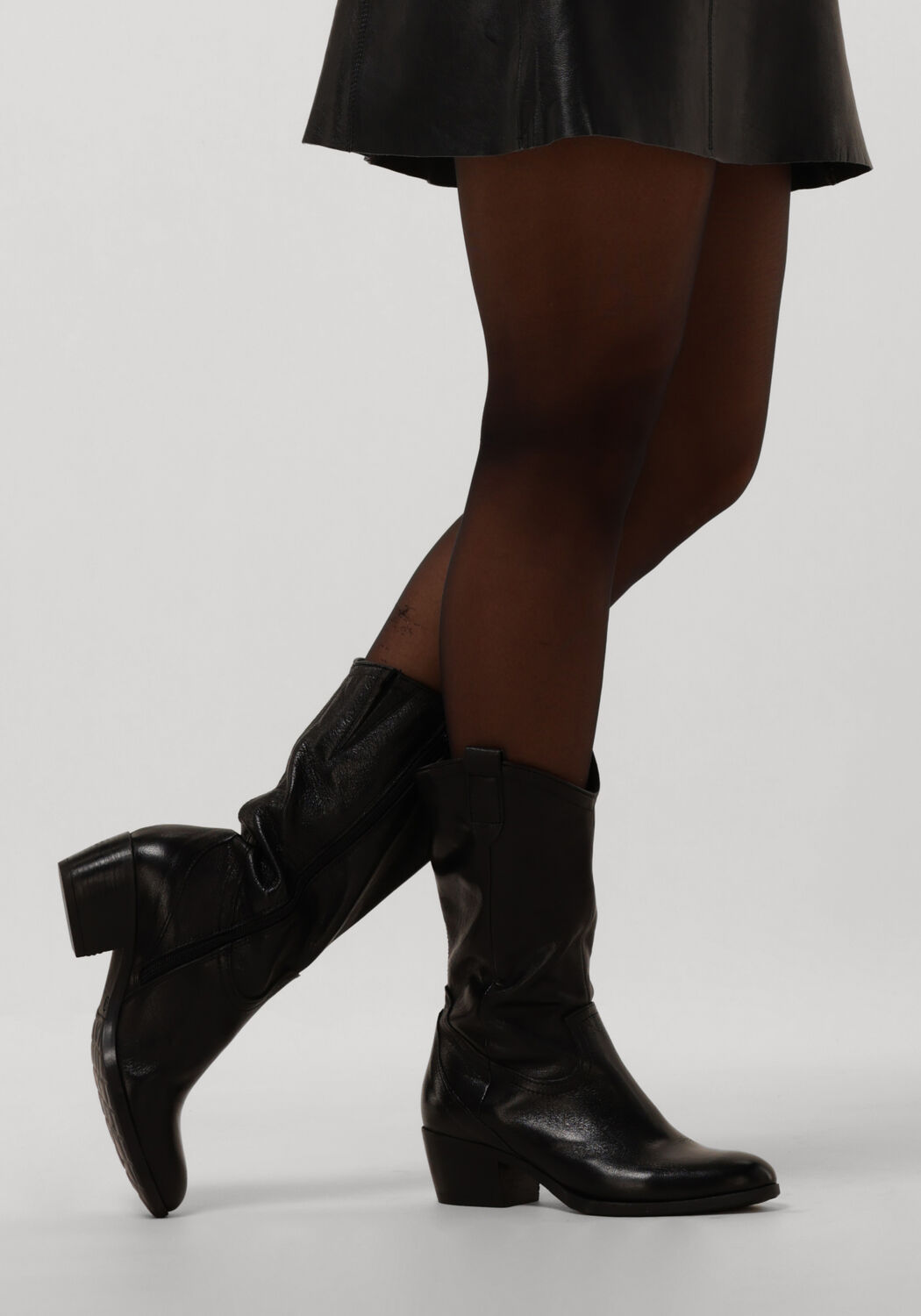 Zwarte OMODA Cowboylaarzen DALLAS ST - large