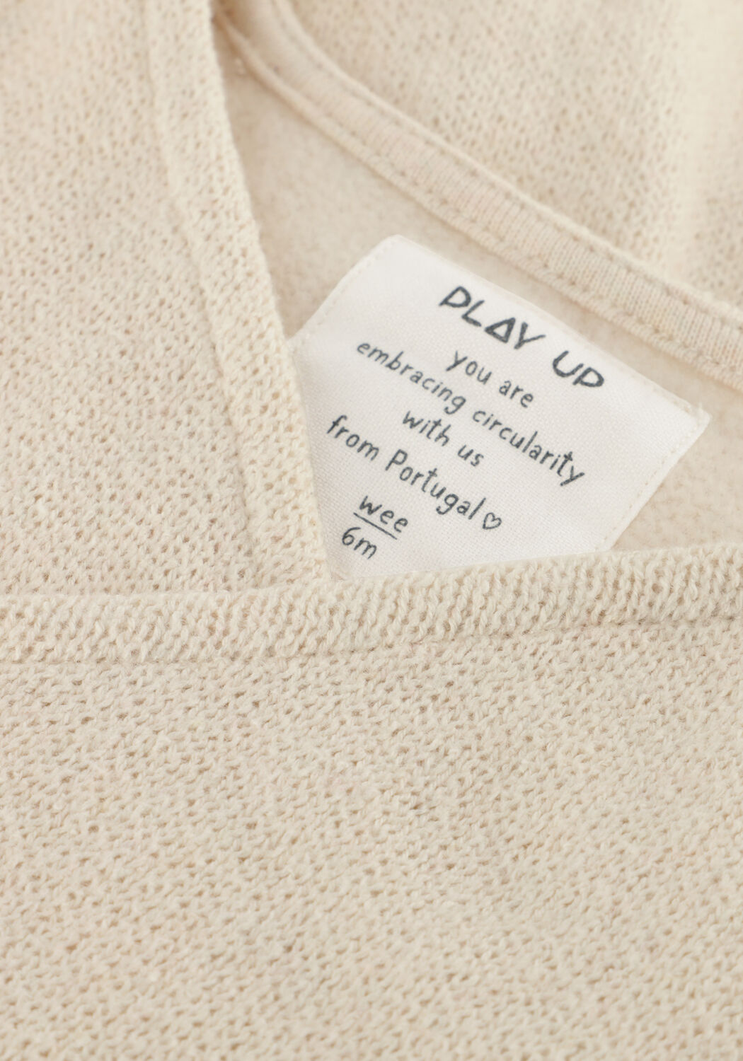 Ecru PLAY UP Boxpakken JERSEY JUMPSUIT NB - large