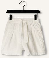 Witte LIKE FLO Broeken WOVEN SHORT WITH BELT Witte LIKE FLO Broeken WOVEN SHORT WITH BELT - medium