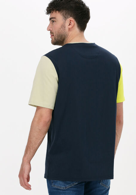 Donkerblauwe LYLE & SCOTT T-shirt CONTRAST T-SHIRT - large